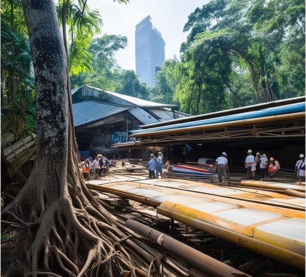 西双版纳的钢材建材资源，发展与挑战